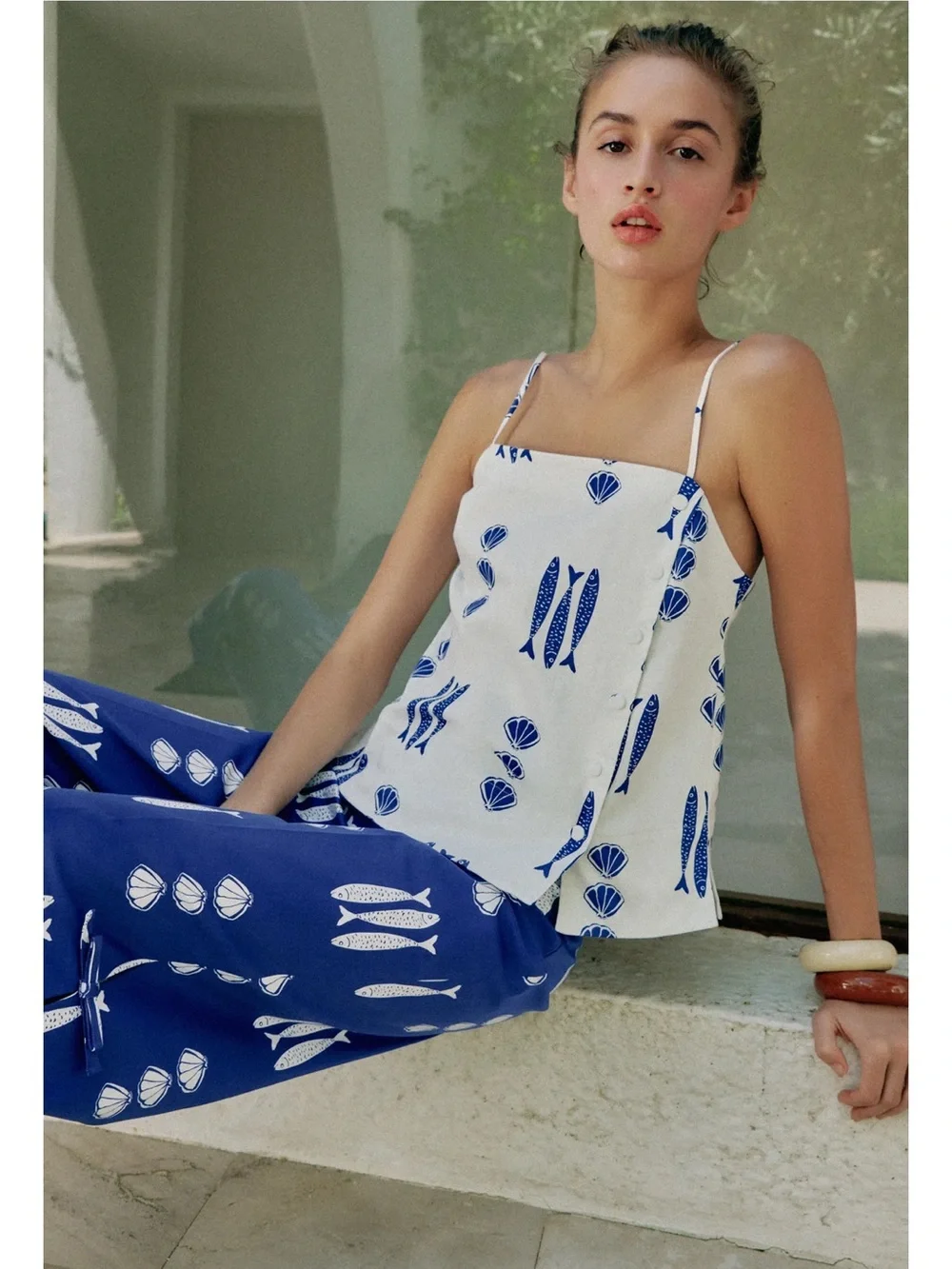 Zara PRINTED TIE CULOTTES_8